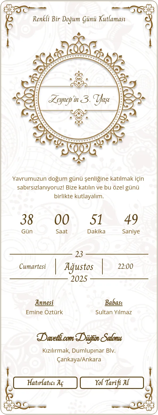 zcyp Davetiye Tasarımı