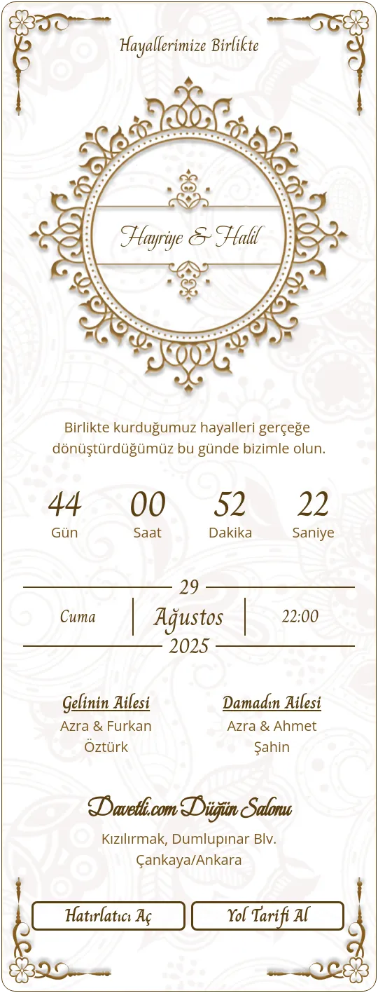 zcyp Davetiye Tasarımı