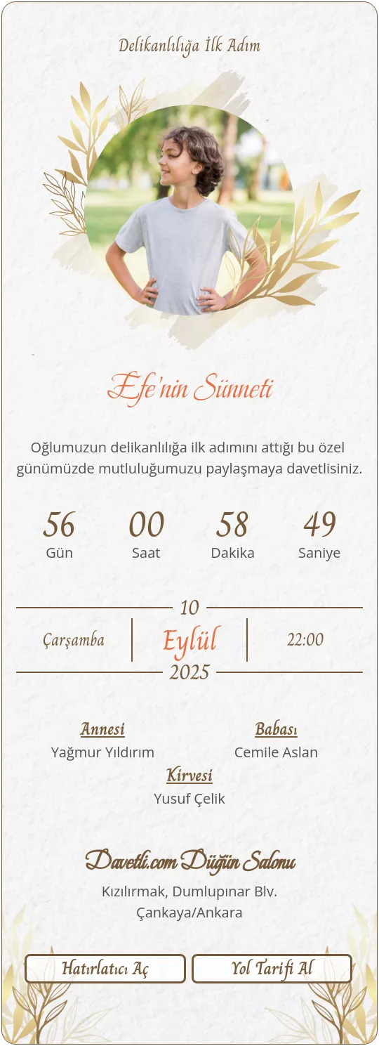 iyja Davetiye Tasarımı