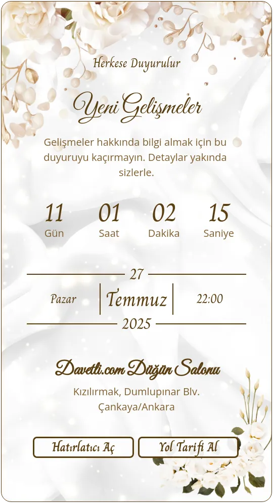 jtsy Davetiye Tasarımı