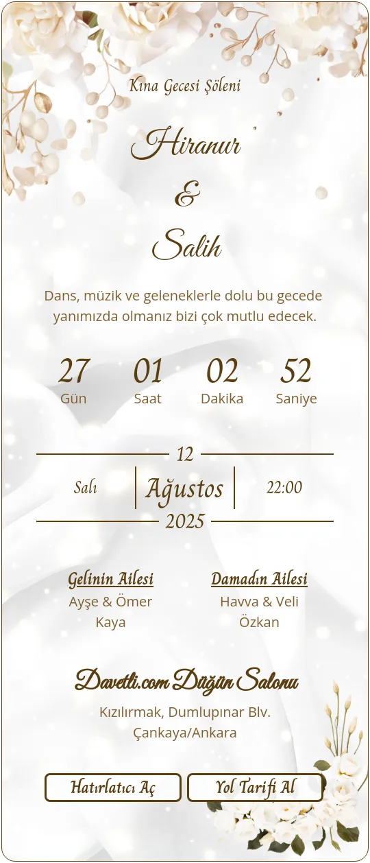 jtsy Davetiye Tasarımı