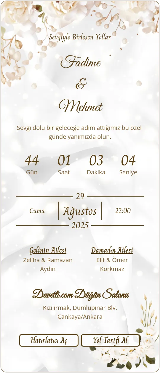 jtsy Davetiye Tasarımı