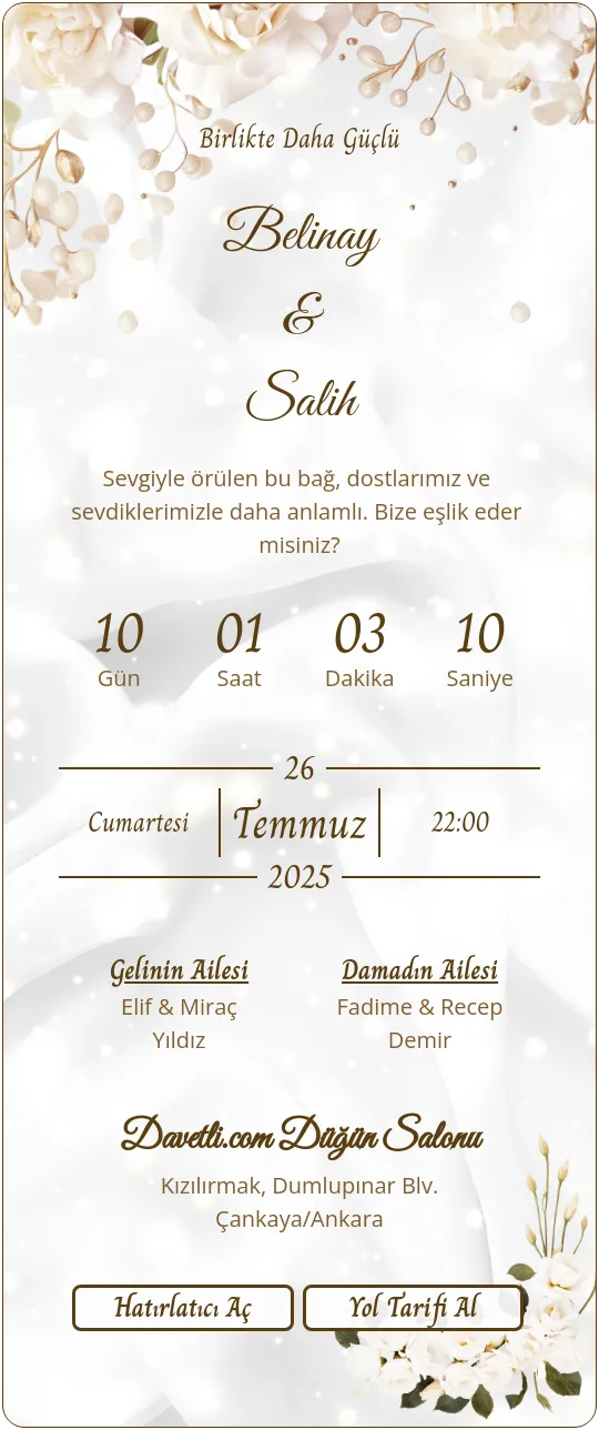 jtsy Davetiye Tasarımı