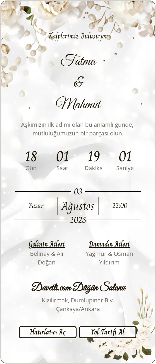 teuf Davetiye Tasarımı