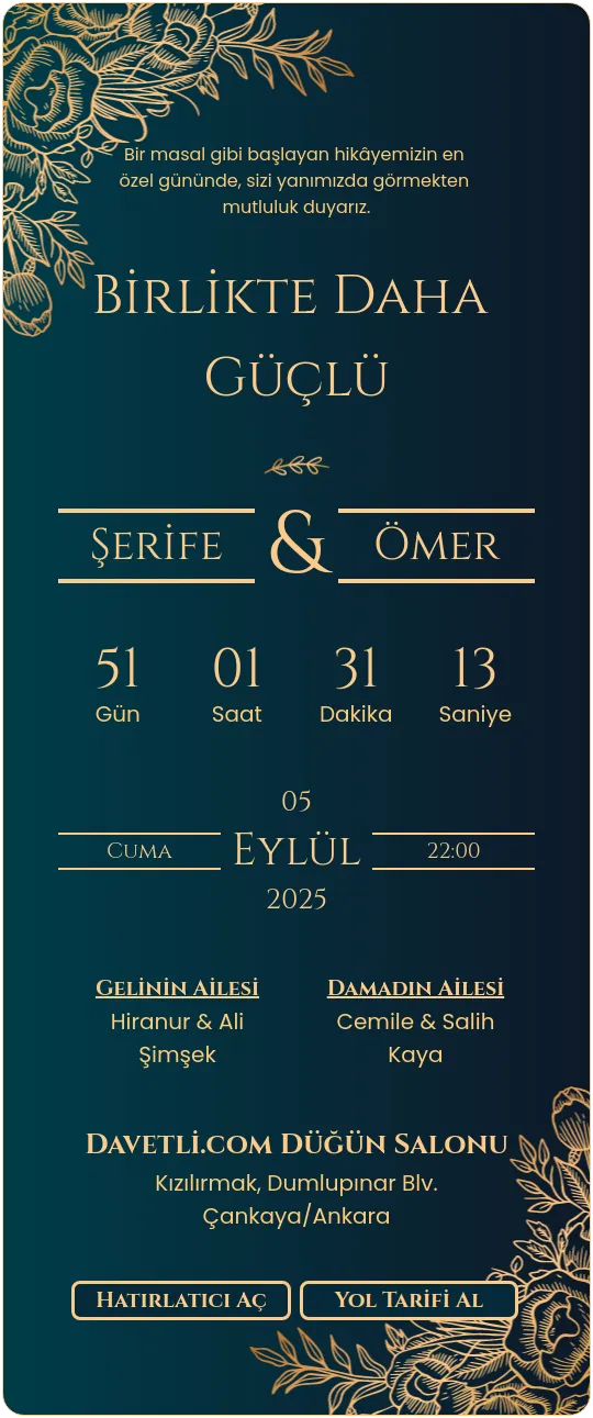 rgsu Davetiye Tasarımı