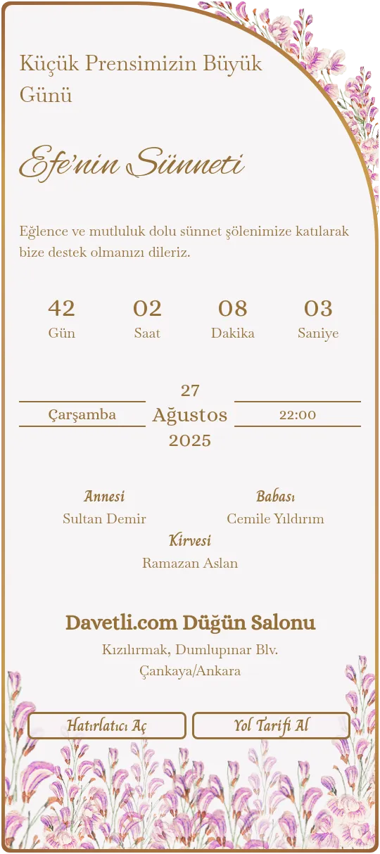 nzts Davetiye Tasarımı