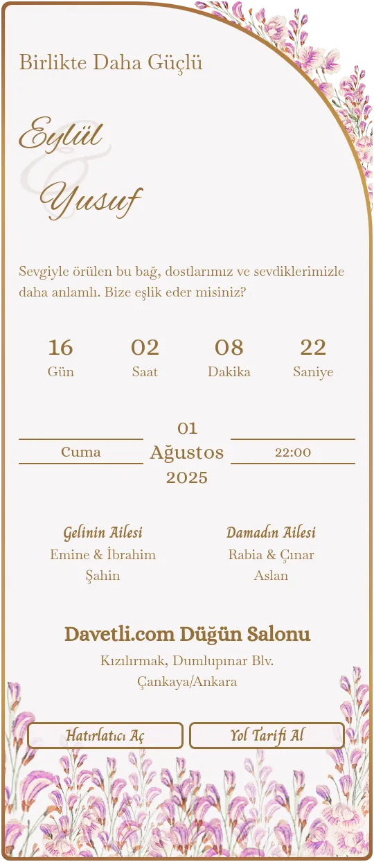 nzts Davetiye Tasarımı