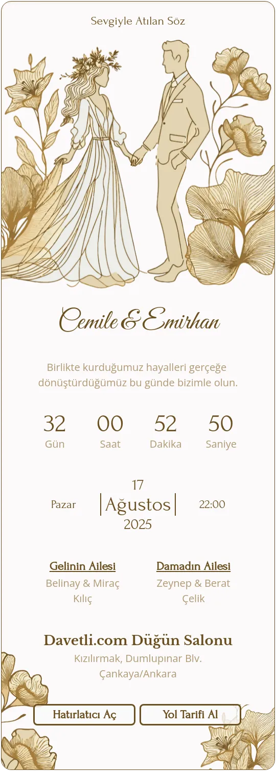 knnr Davetiye Tasarımı