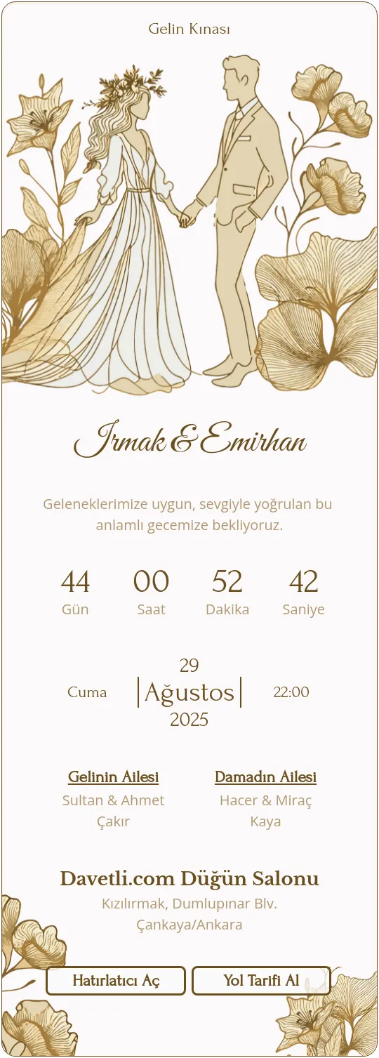 knnr Davetiye Tasarımı