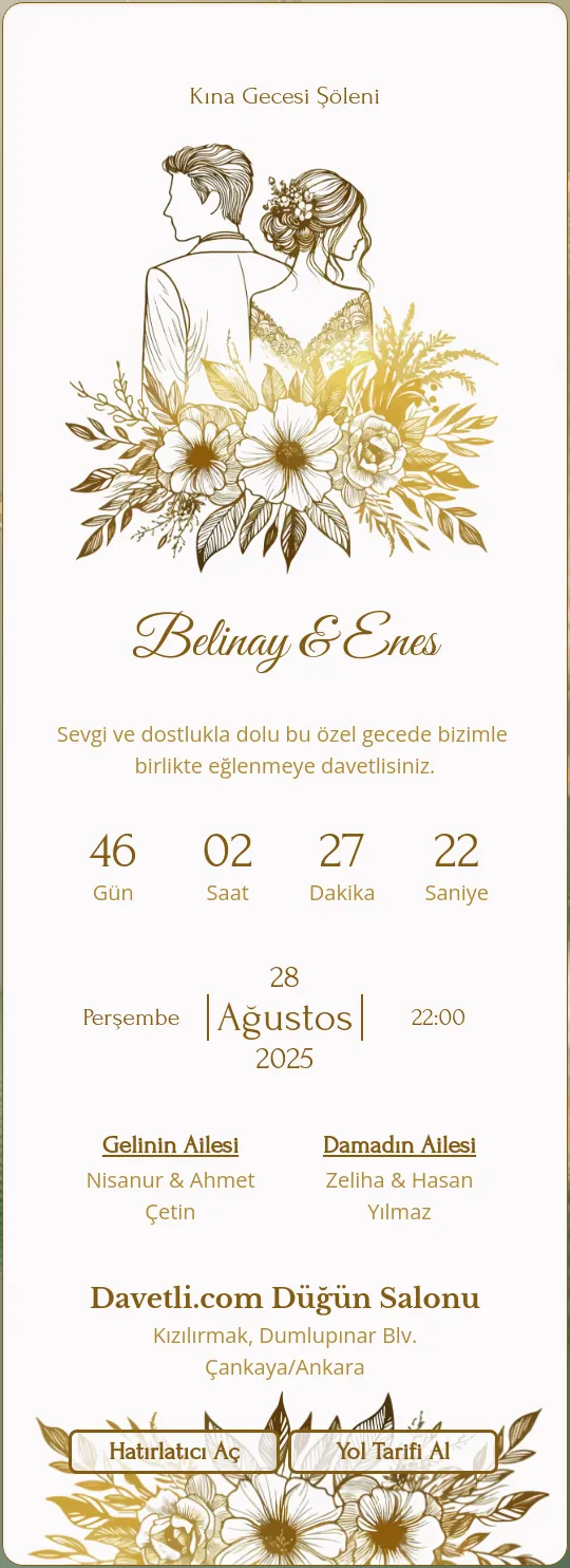 pnbu Davetiye Tasarımı