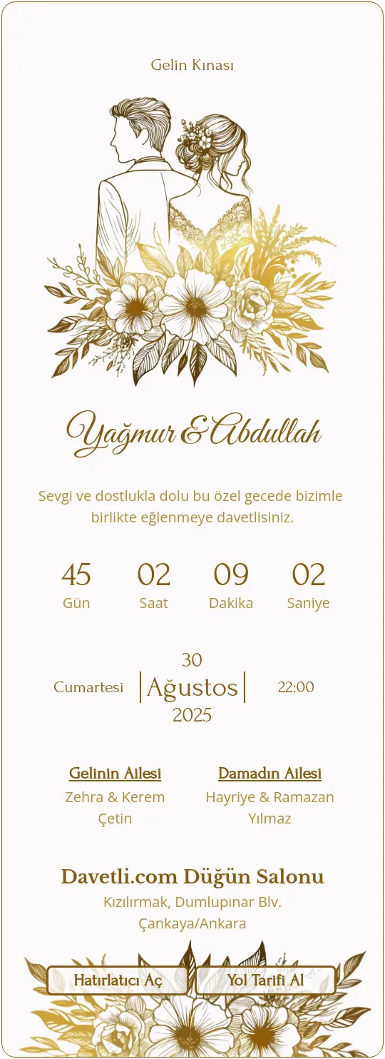 pnbu Davetiye Tasarımı