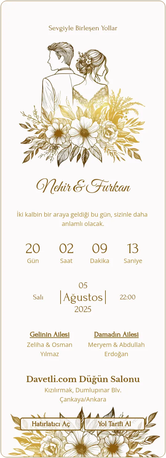pnbu Davetiye Tasarımı