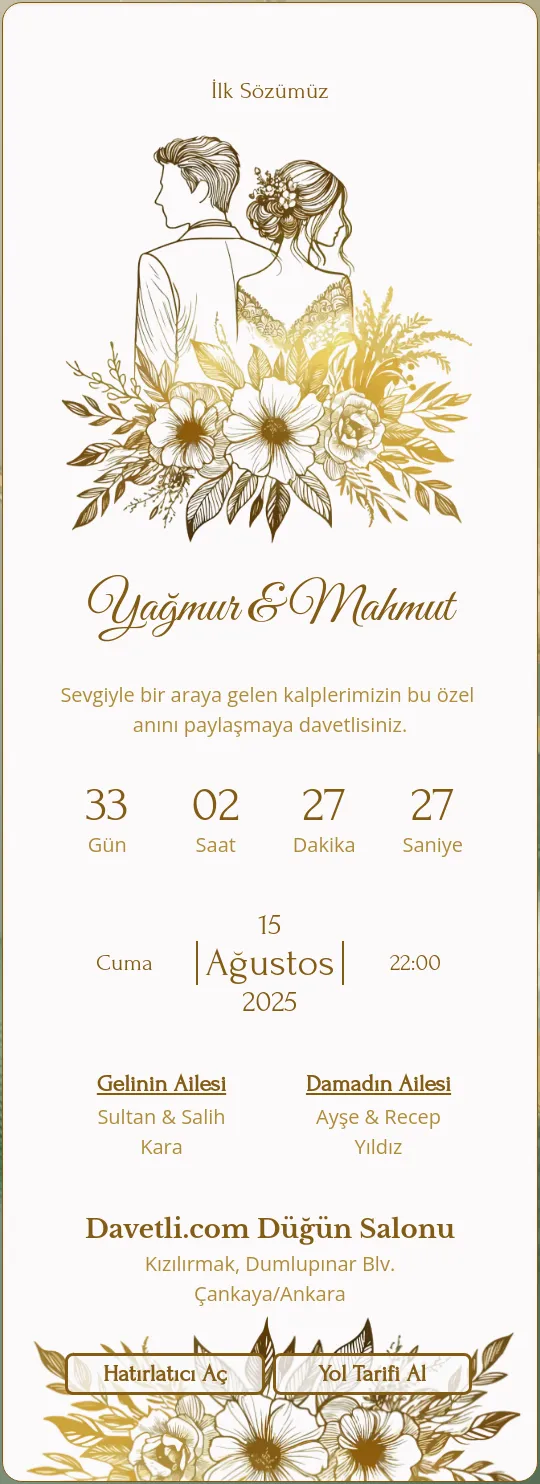 pnbu Davetiye Tasarımı