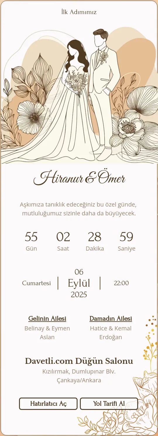 tslb Davetiye Tasarımı