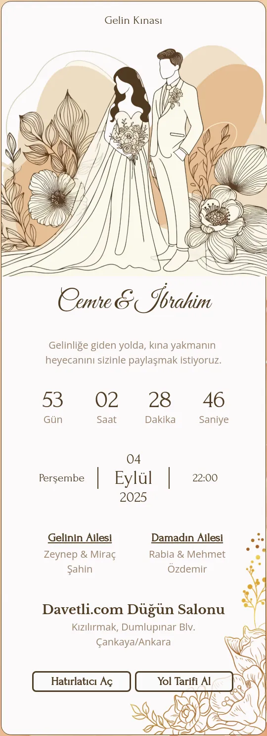 tslb Davetiye Tasarımı