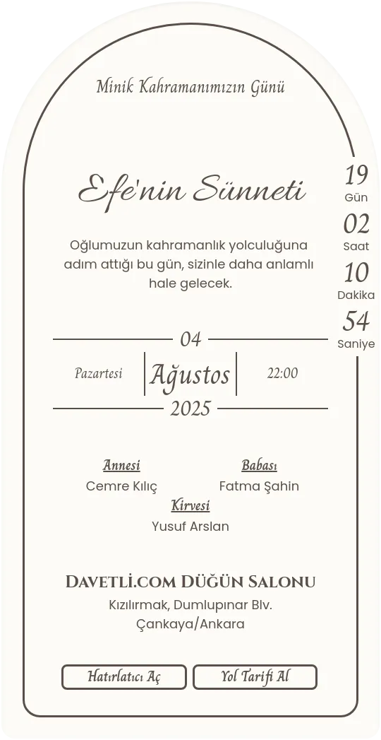 vied Davetiye Tasarımı
