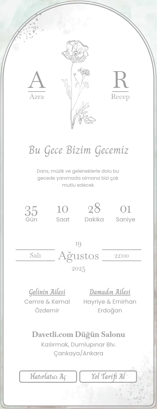 kptz Davetiye Tasarımı