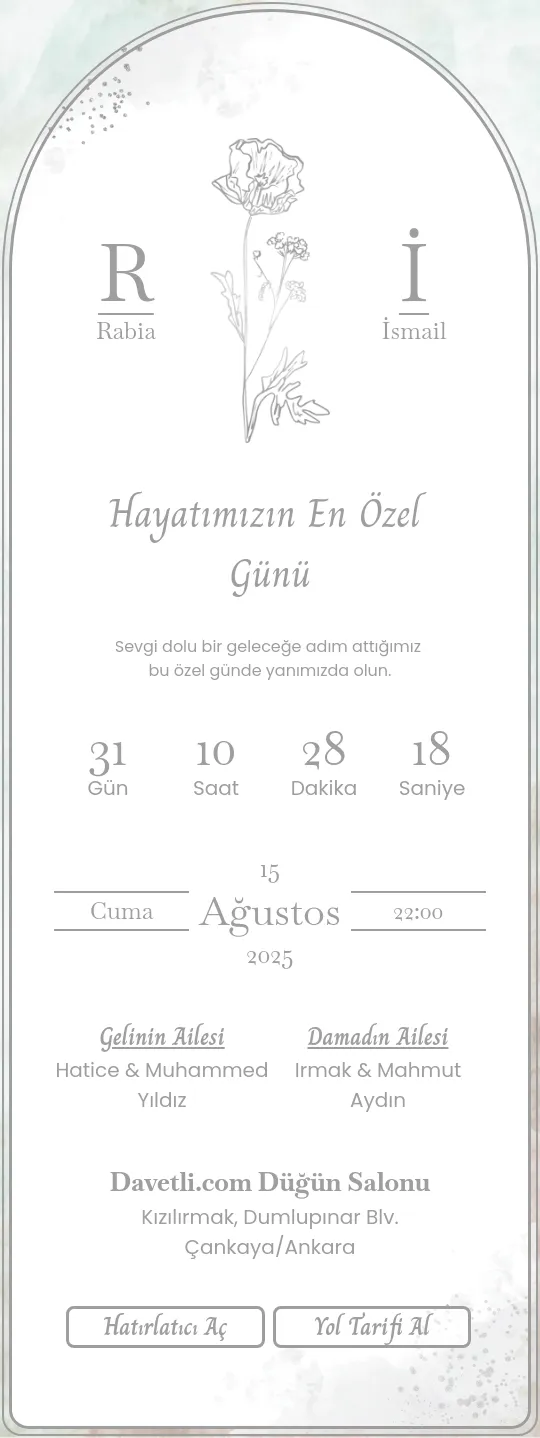 kptz Davetiye Tasarımı