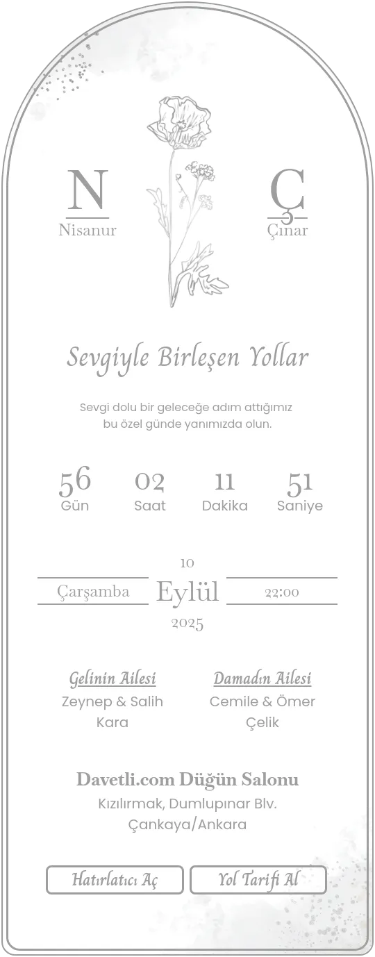 kptz Davetiye Tasarımı