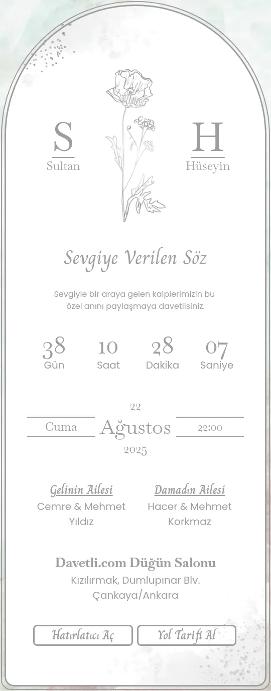 kptz Davetiye Tasarımı
