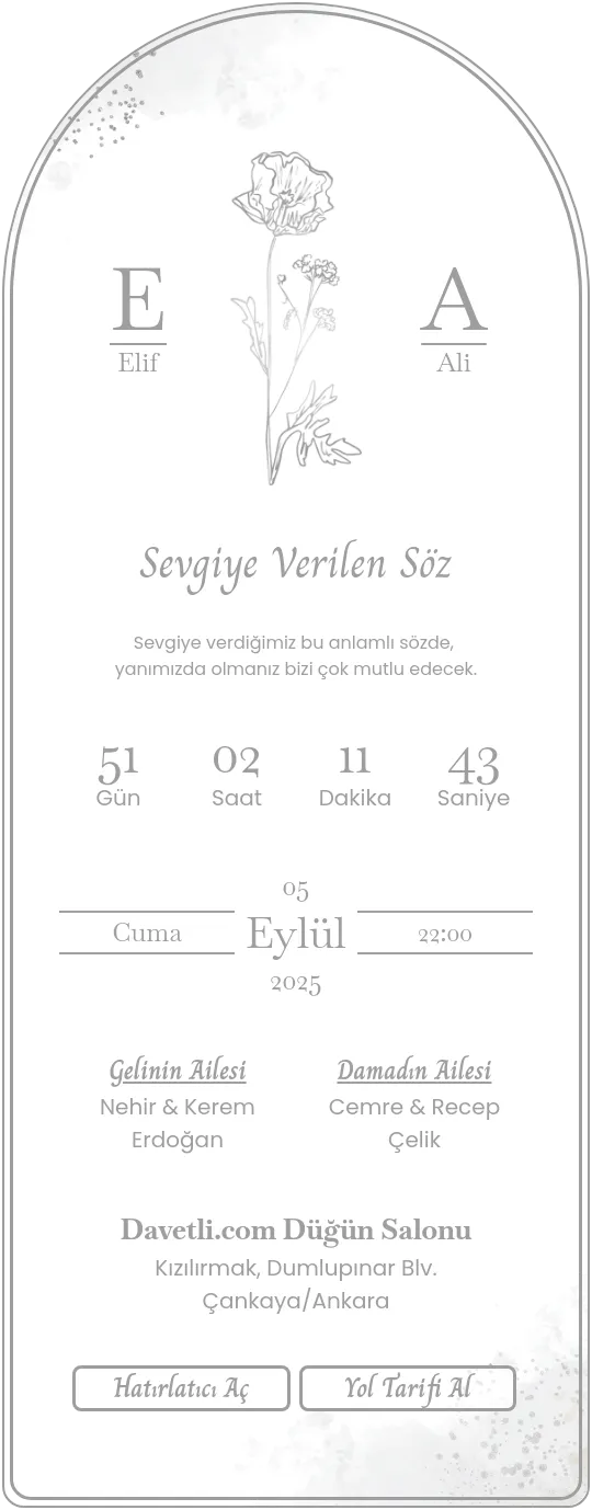 kptz Davetiye Tasarımı