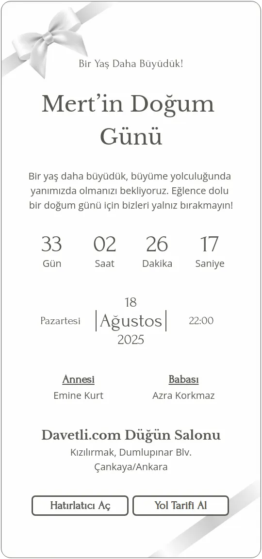 jukv Davetiye Tasarımı
