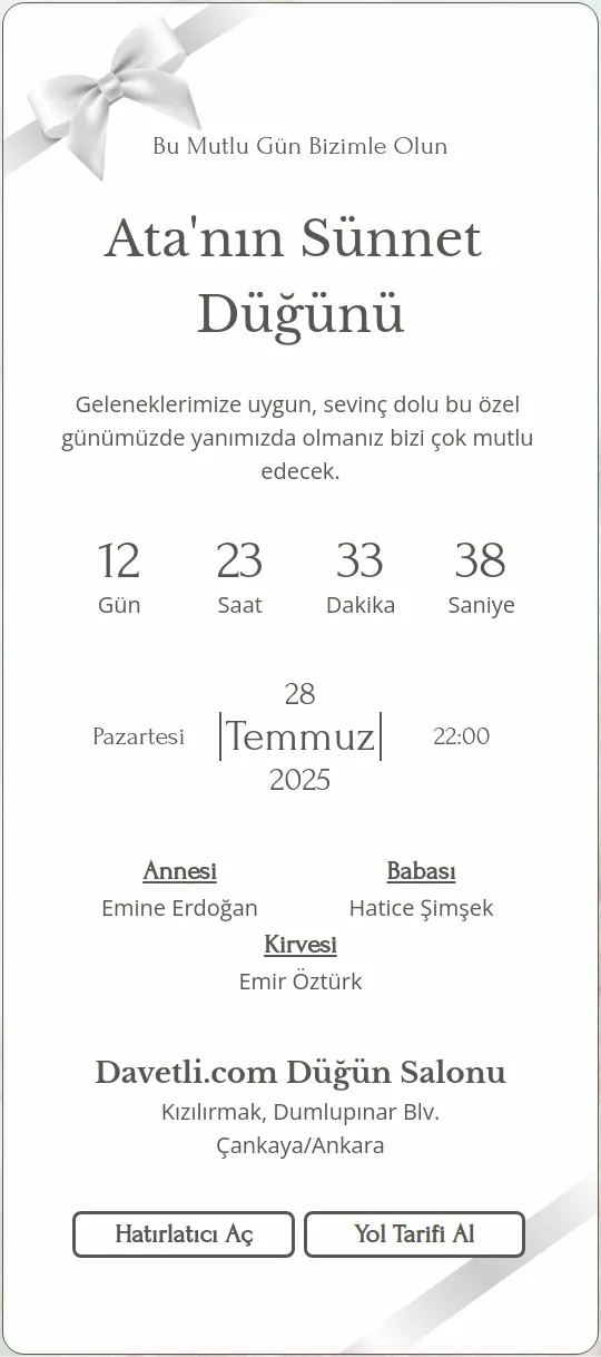 jukv Davetiye Tasarımı