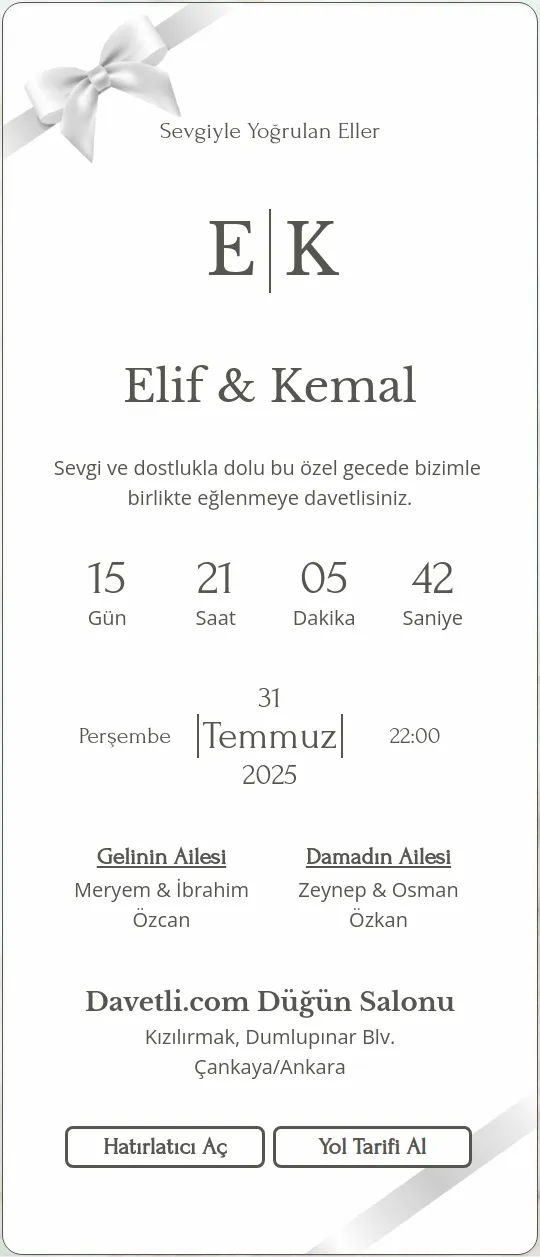 jukv Davetiye Tasarımı