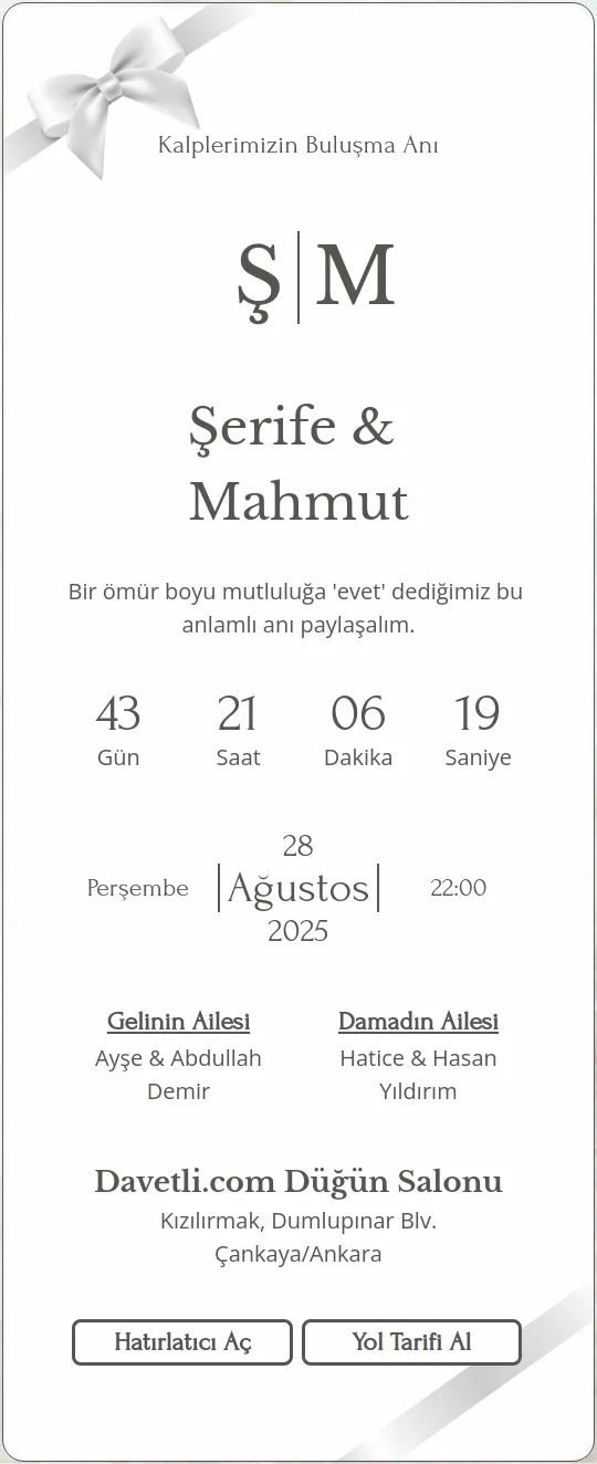 jukv Davetiye Tasarımı