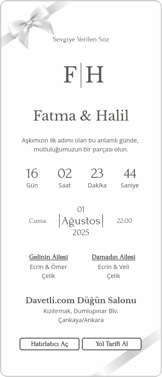 jukv Davetiye Tasarımı