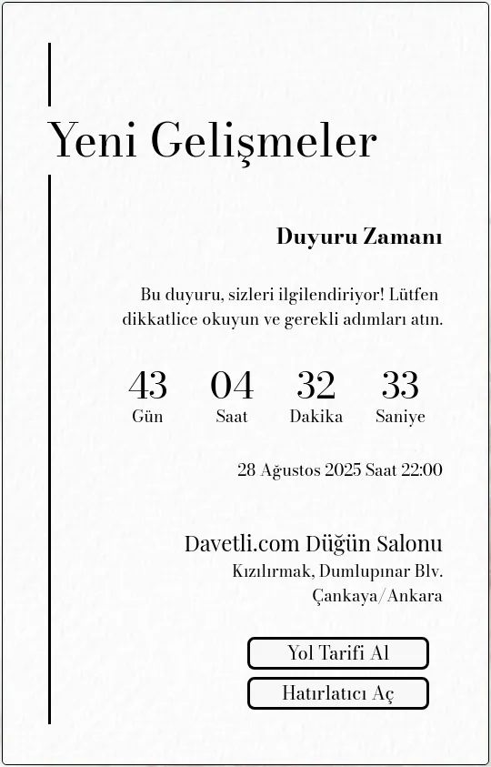 obcr Davetiye Tasarımı