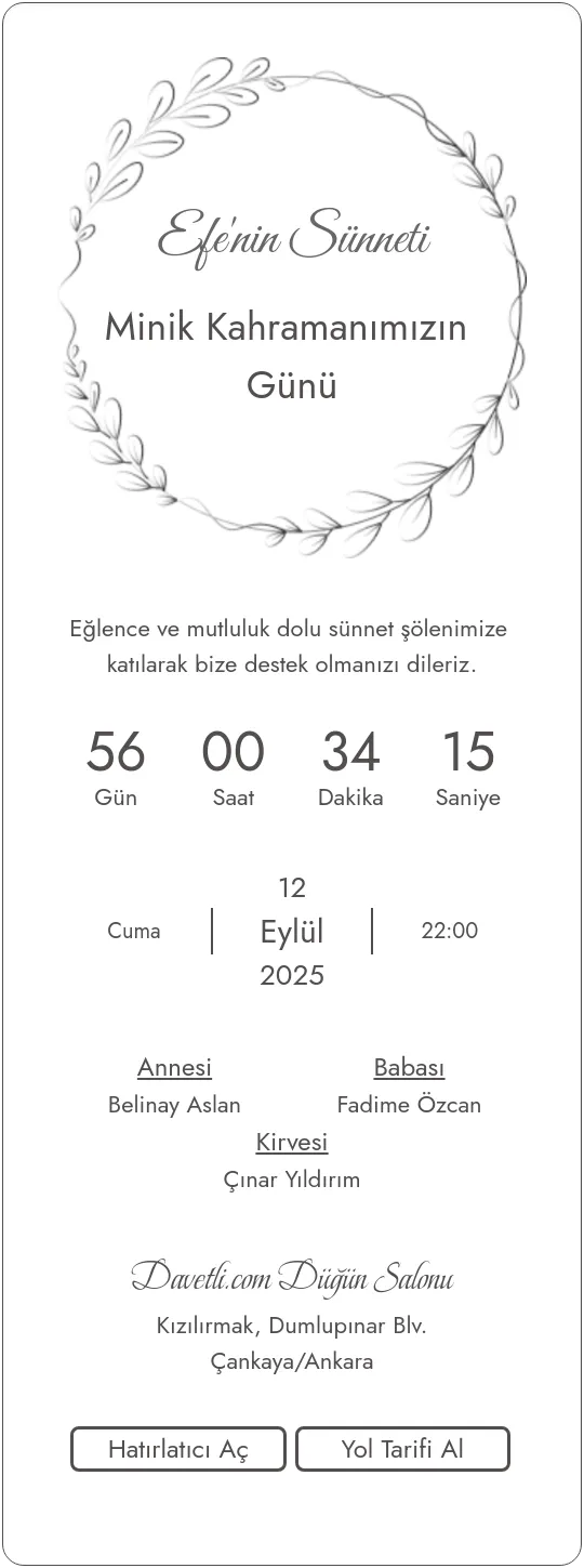 suas Davetiye Tasarımı