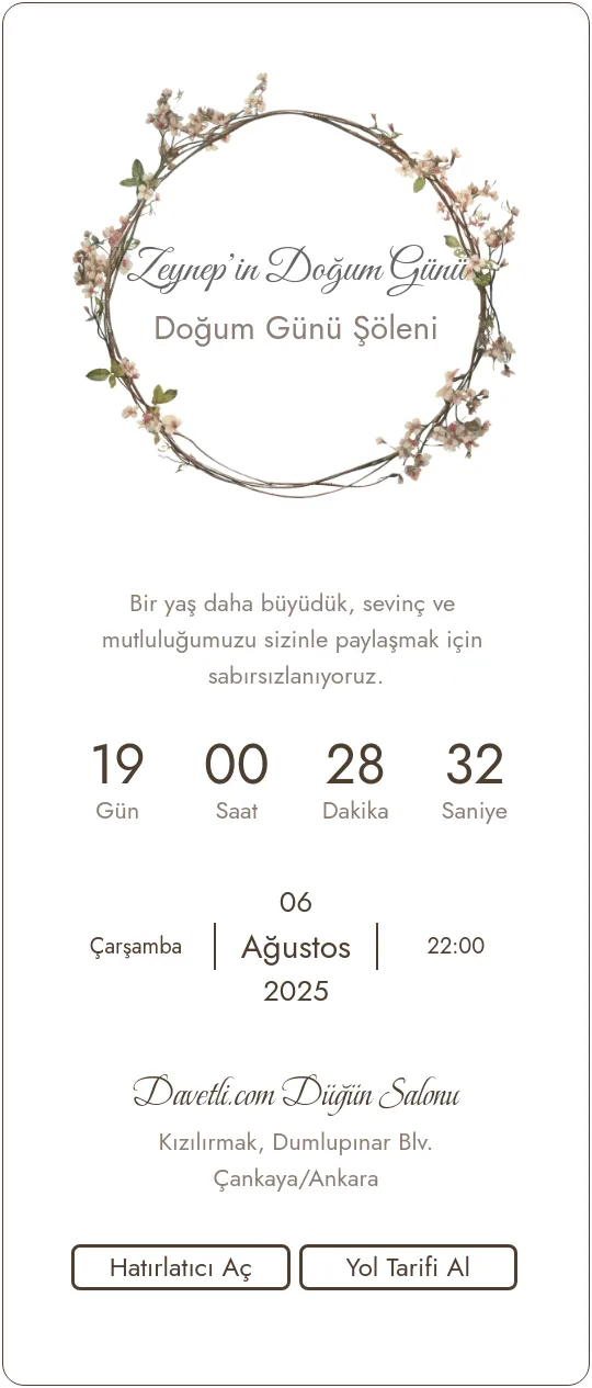 zpub Davetiye Tasarımı