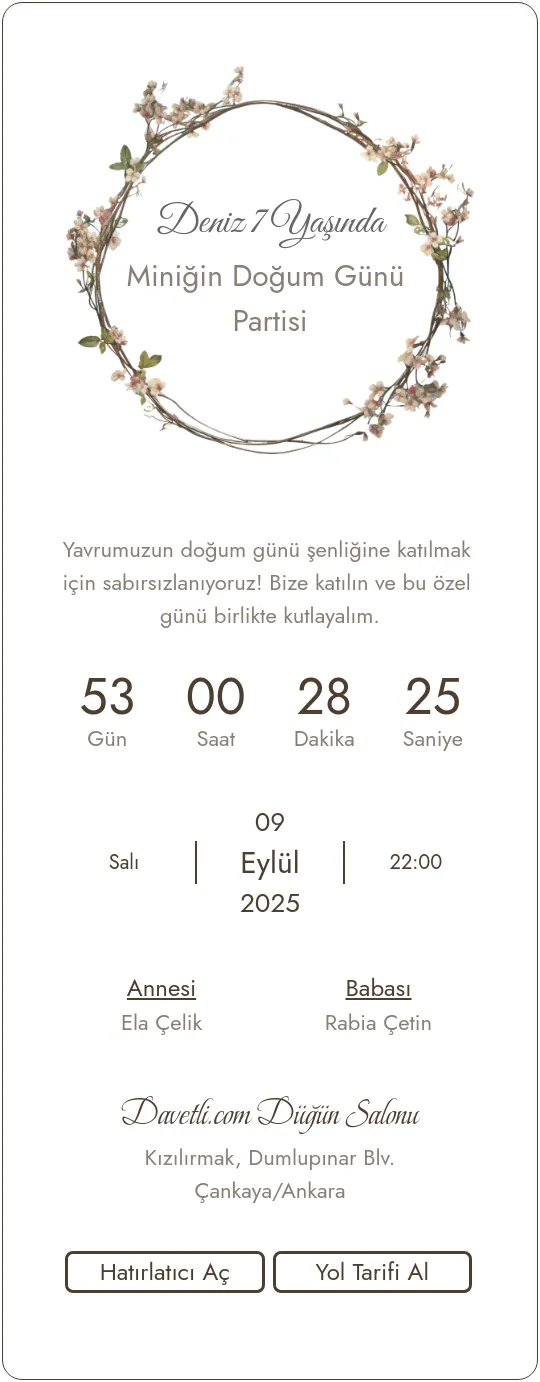 zpub Davetiye Tasarımı
