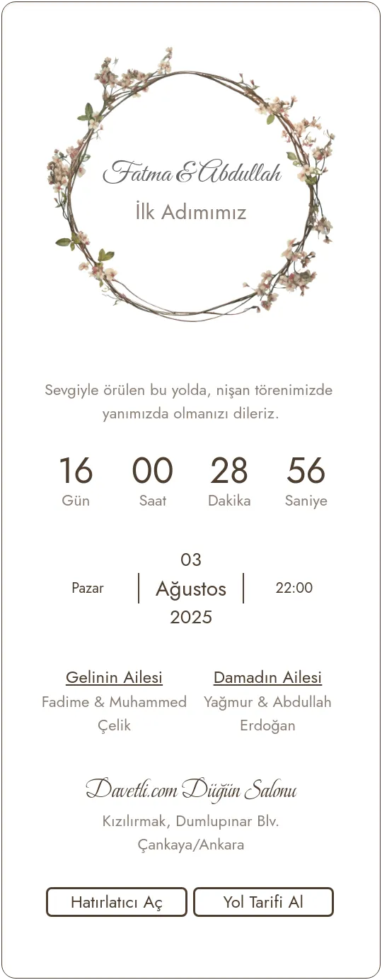 zpub Davetiye Tasarımı