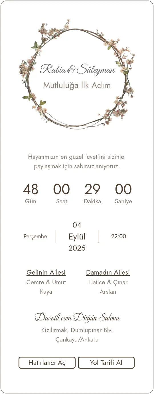zpub Davetiye Tasarımı
