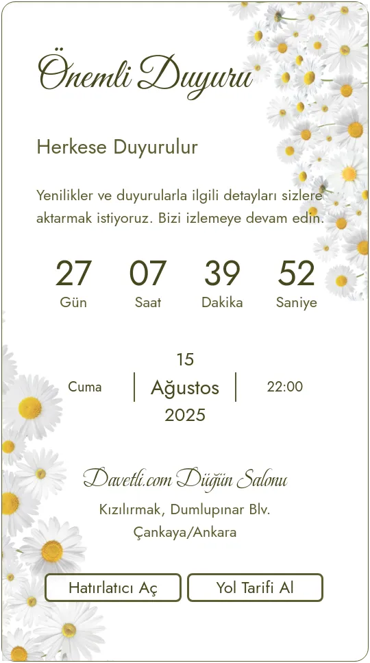 gpcu Davetiye Tasarımı