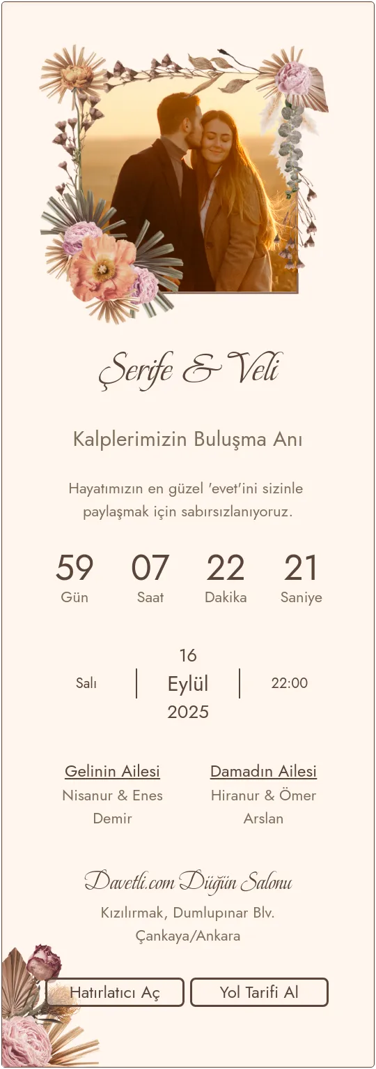 pzvm Davetiye Tasarımı