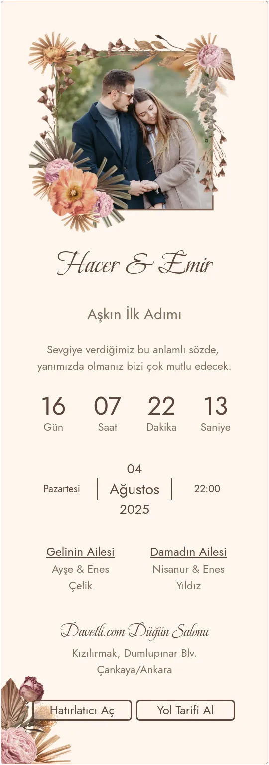 pzvm Davetiye Tasarımı