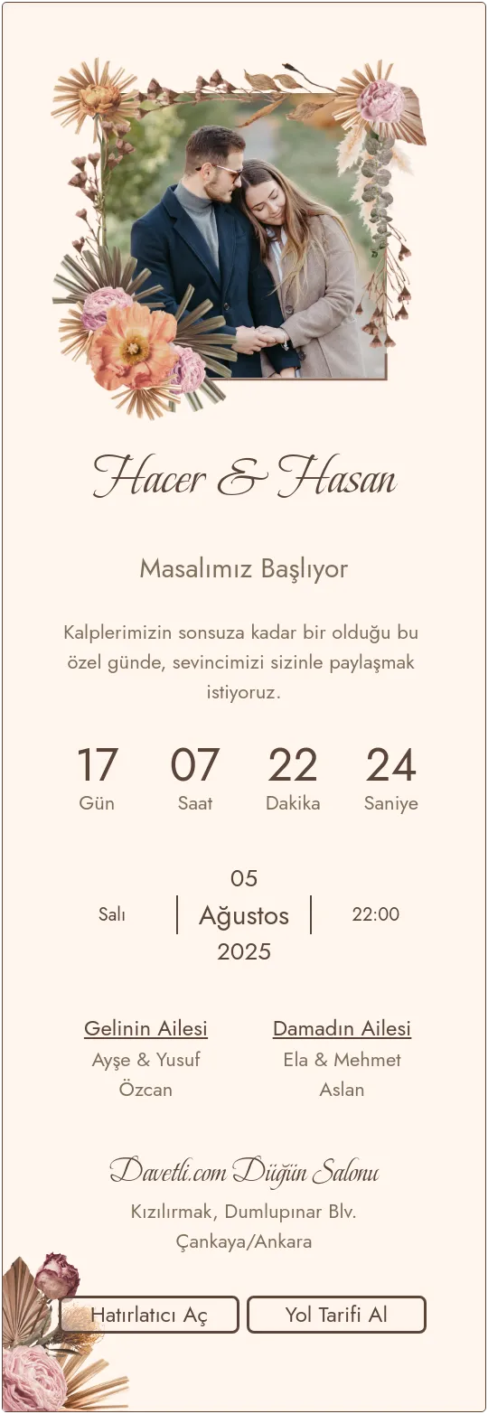 pzvm Davetiye Tasarımı