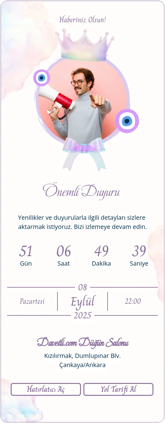 irir Davetiye Tasarımı