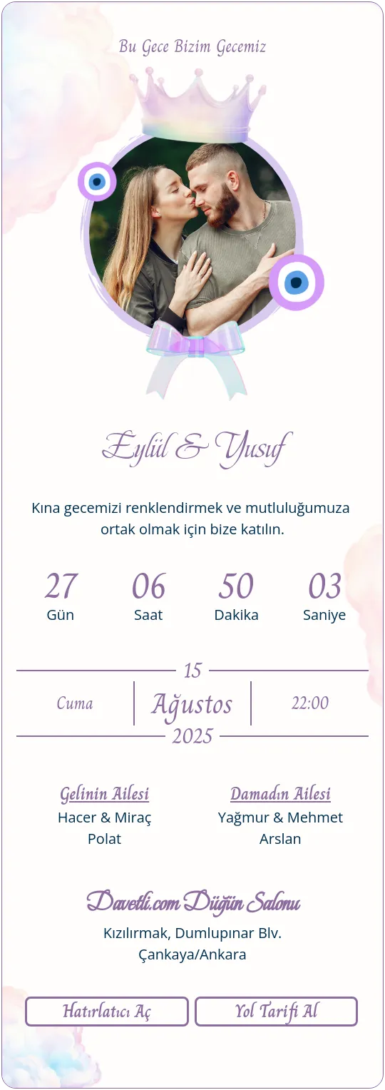 irir Davetiye Tasarımı