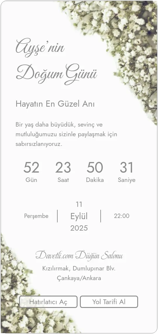 vipu Davetiye Tasarımı