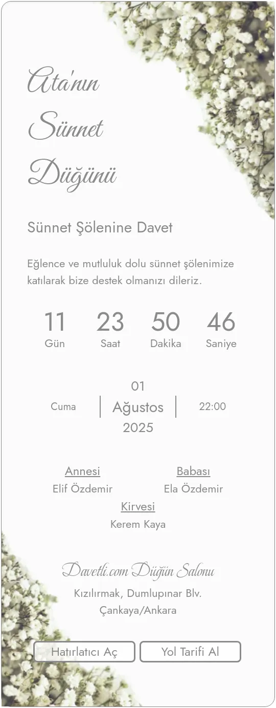 vipu Davetiye Tasarımı
