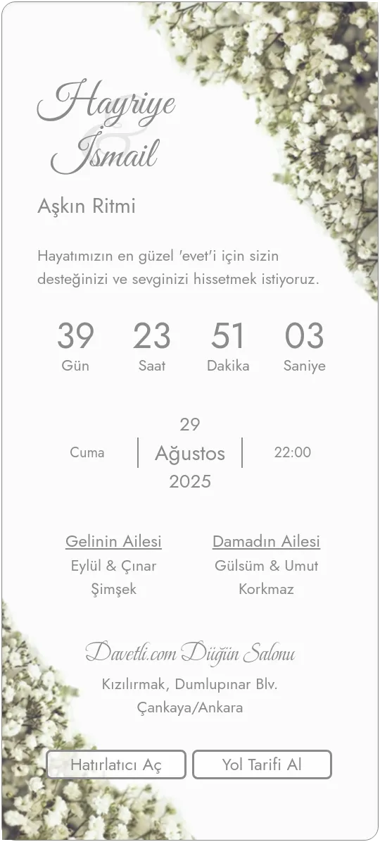 vipu Davetiye Tasarımı
