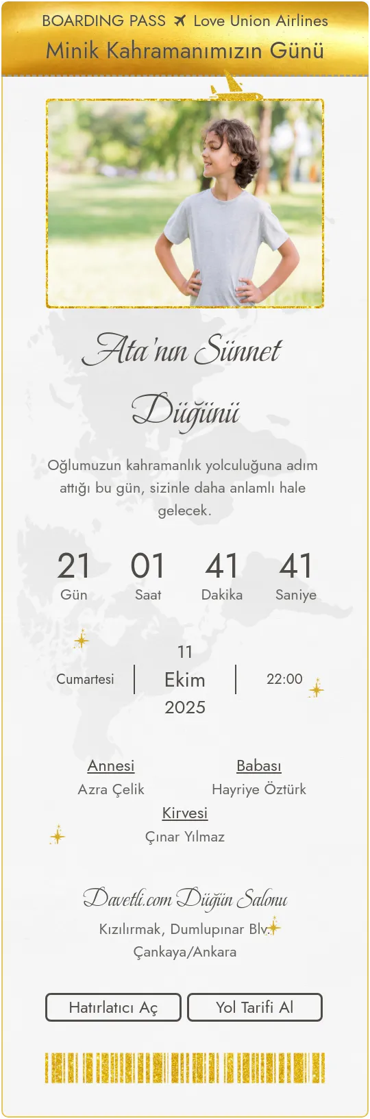 ouuj Davetiye Tasarımı