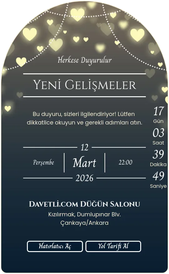 fctu Davetiye Tasarımı