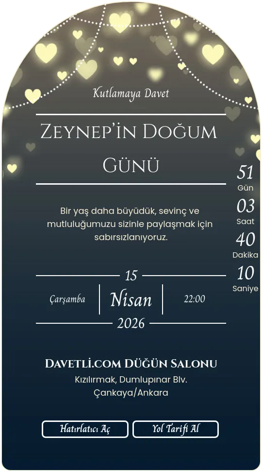 fctu Davetiye Tasarımı