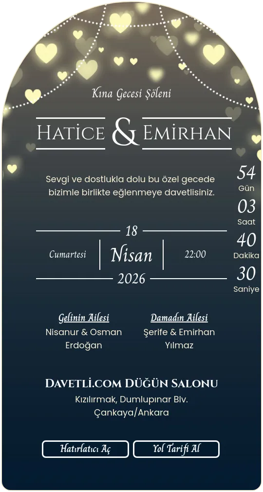 fctu Davetiye Tasarımı