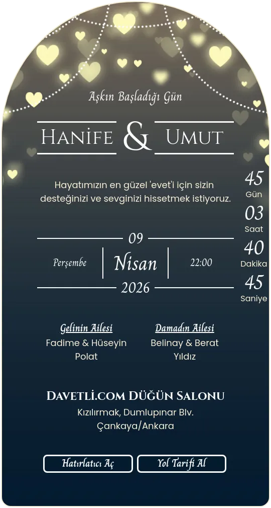 fctu Davetiye Tasarımı